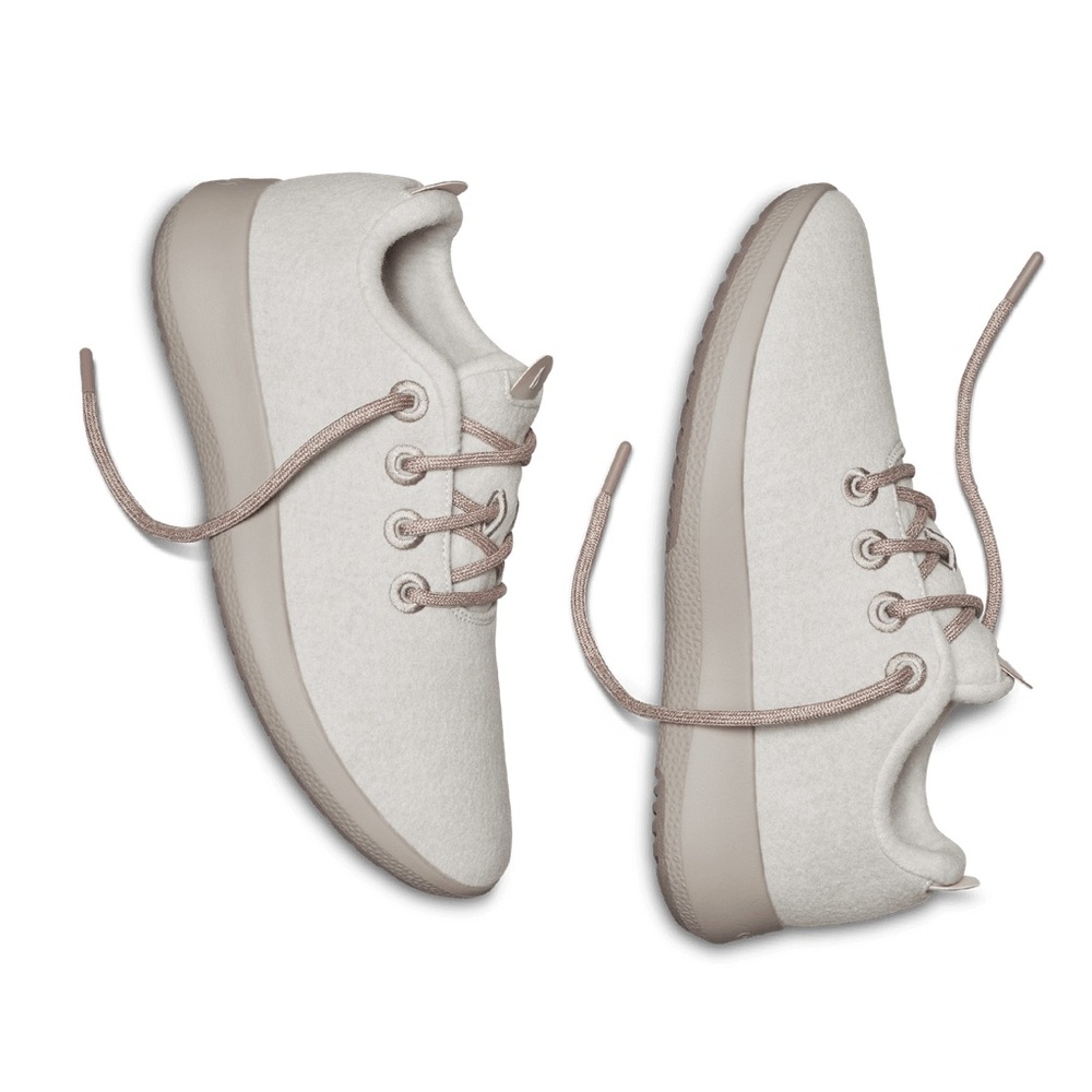 All Birds Wool Women's Runner Mizzles - Ginseng (Beige Sole) - Picture 4 of 9